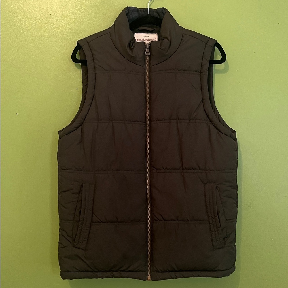 Like New Olive Original Weatherproof Vintage Men’s Vest.